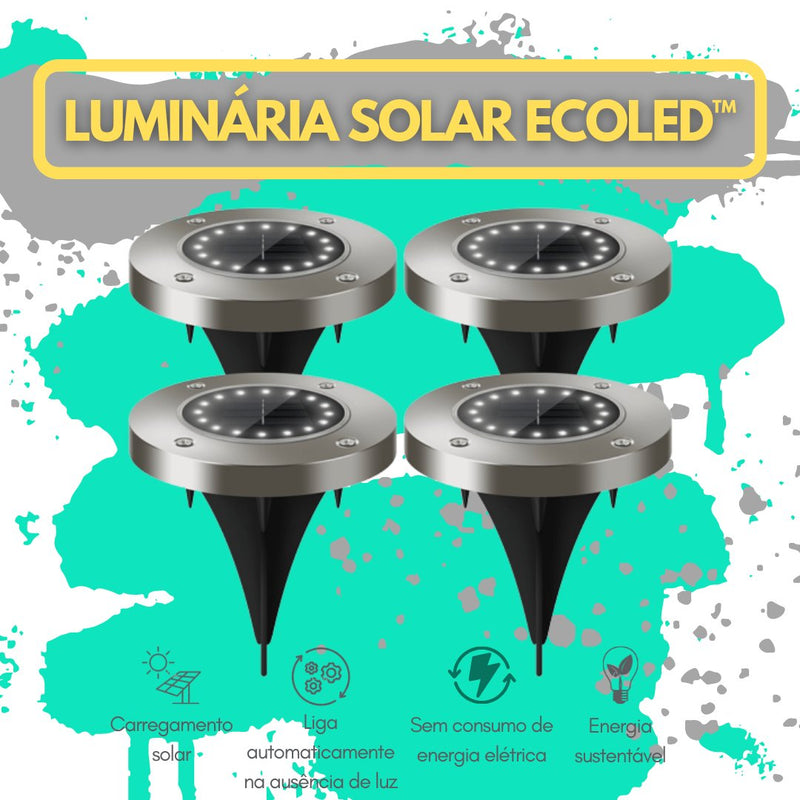 Luminária Solar EcoLED