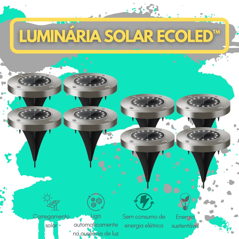 Luminária Solar EcoLED